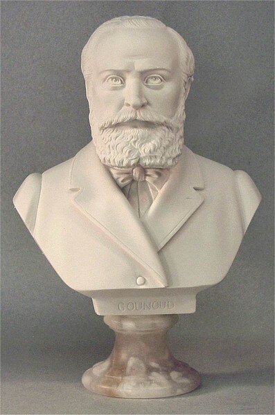 Gounod Charles Francois Bust Composer
